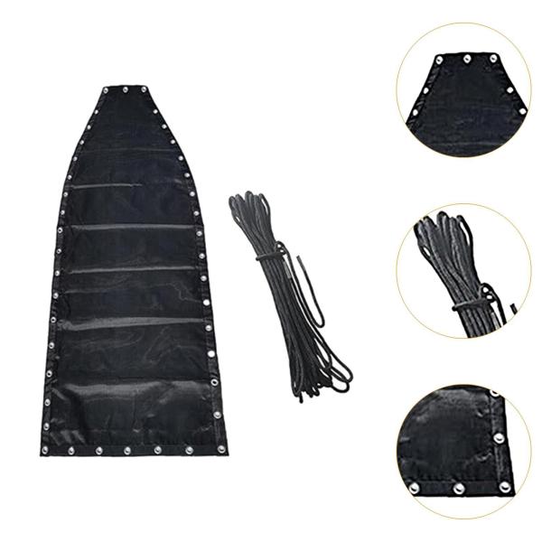 強化メッシュとロープセット修理クロス耐久防水ラウンジアクセサリーユニバーサル長椅子ラウンジャー交換用クロス