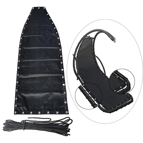 強化メッシュとロープセット修理クロス耐久防水ラウンジアクセサリーユニバーサル長椅子ラウンジャー交換用クロス