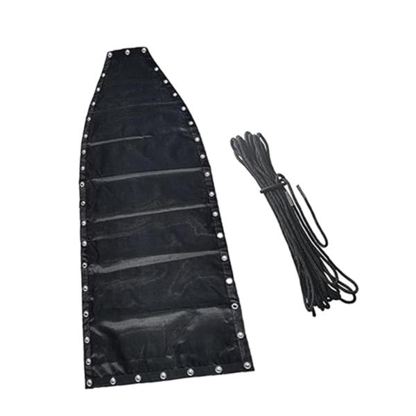 強化メッシュとロープセット修理クロス耐久防水ラウンジアクセサリーユニバーサル長椅子ラウンジャー交換用クロス