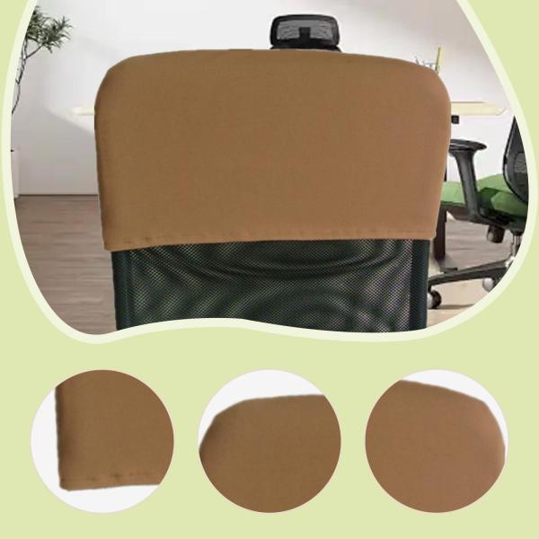 デスクチェアカバー オフィスチェア 背もたれ スリップカバー パーティー オフィス 勉強部屋用 高さ35cm