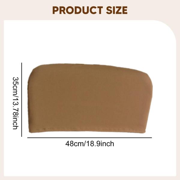 デスクチェアカバー オフィスチェア 背もたれ スリップカバー パーティー オフィス 勉強部屋用 高さ35cm