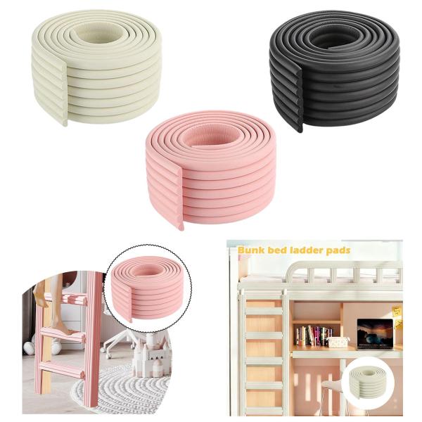 階段エッジプロテクター 滑り止め プレミアム 長さ2m 寮 屋外 家庭用 ホワイト