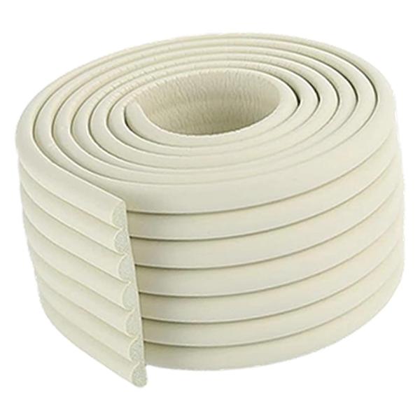 階段エッジプロテクター 滑り止め プレミアム 長さ2m 寮 屋外 家庭用 ホワイト