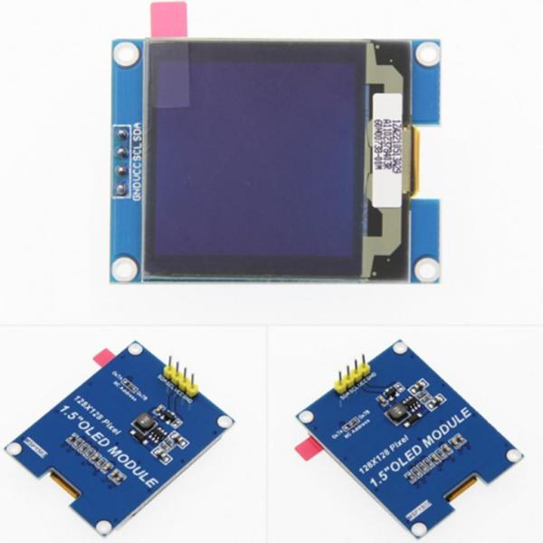 1.5インチ I2C OLED ディス SSD1327 1288 通信サポート