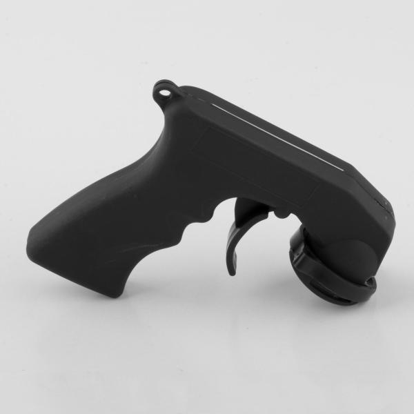 ブラック 缶スプレーハンドル スプレーアダプター 塗料缶 スプレーハンドル