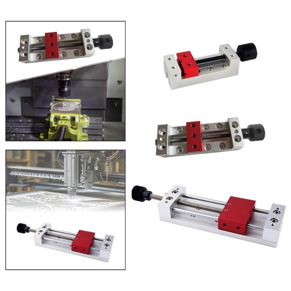 CNC 彫刻機用フラットクランプテーブルベンチバイス 軽量ベンチバイス 50 MM
