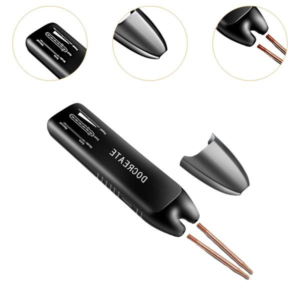 ハンドヘルドスポット溶接機、ミニスポット溶接機、溶接シート0.1-0.25 mm DIYプロジェクト11ギア調整可能な高信頼性