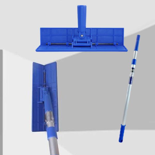 サンドペーパーホルダー 回転式ドライウォールサンダー 内角パテ研磨ツールホルダーとポール