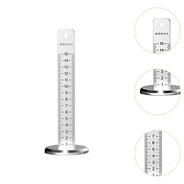 等高定規 クリアスケール 垂直レベル ポータブル 装飾 グラデーション 2個