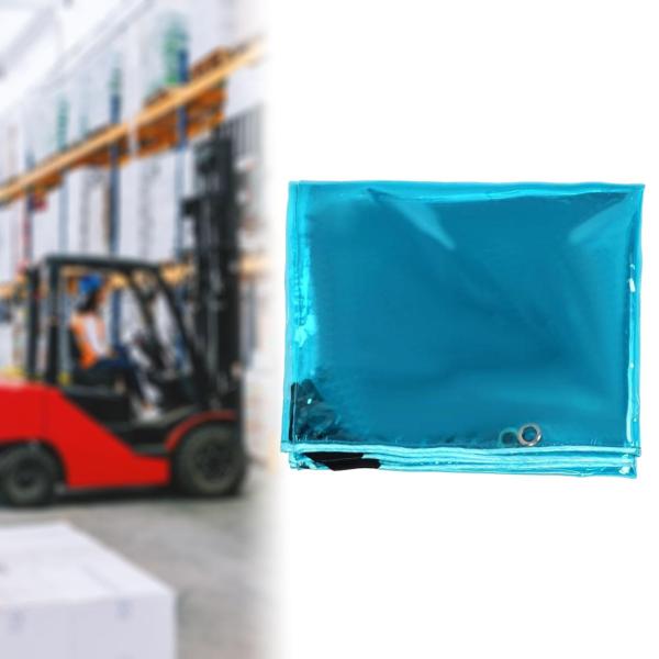 フォークリフトカバー ユニバーサル 日焼け防止 屋外保護 51インチx45インチ 防雨 簡単設置 半透明レインカバー