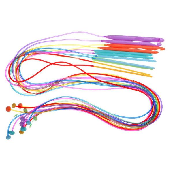 12サイズ 120cm アフガン かぎ針 編みフック 輪針 マフラー作り ダブル針 手編み