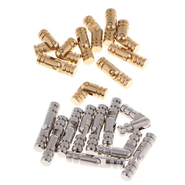 10個銅ギフトボックスヒンジジュエス隠し目に隠しヒンジ