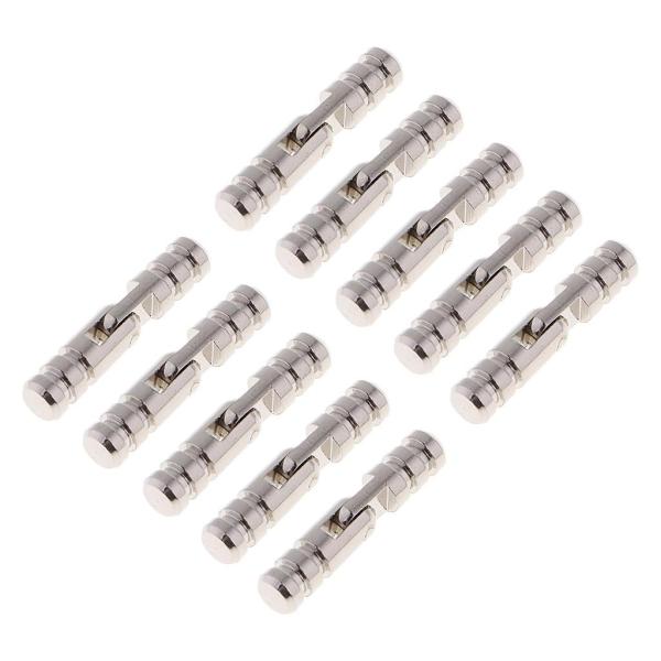 10個銅ギフトボックスヒンジジュエス隠し目に隠しヒンジ