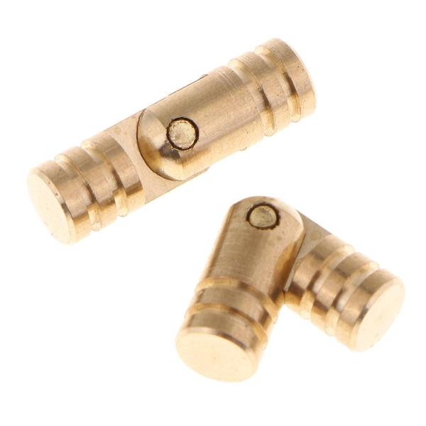 10ピース/個レトロジュエスケース隠し隠しバレルヒンジ銅