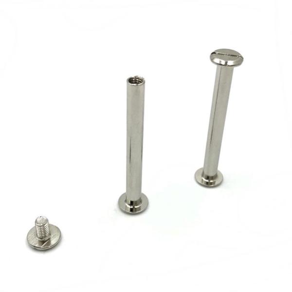 10x50mm ポストバインディングネジリベット シカゴネジリベット