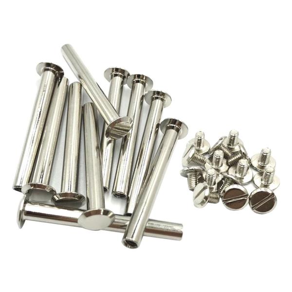 10x60mm ポストバインディングネジリベット シカゴネジリベット