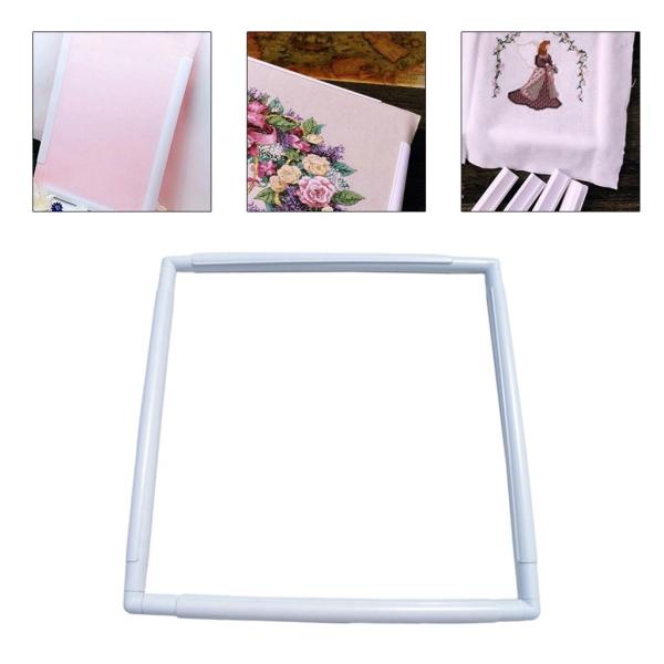 クロスステッチフレーム刺繍ラップフープリングプラスチック縫製ツール27.9cm