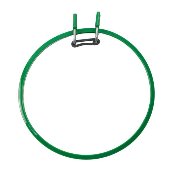 刺繍枠 クロスステッチ スプリングテンションフレーム 大人用 DIY ディスプレイ用品 緑