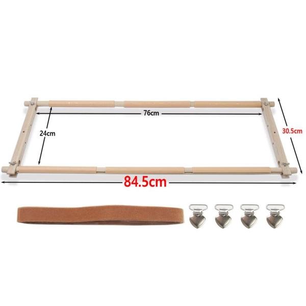 刺繍フレームスタンドフレームホルダー手作業木製クロスステッチフレームステッチフレーム木製タペストリーフレームアクセサリー