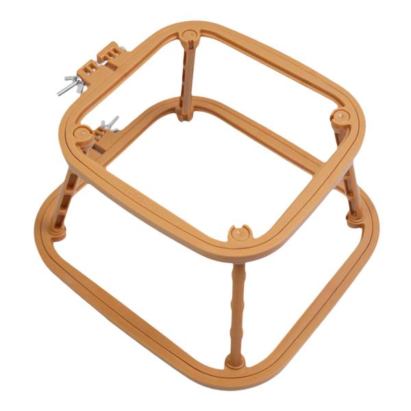 刺繍枠 刺繍テーブルスタンド スクエアディスプレイフレーム 刺繍