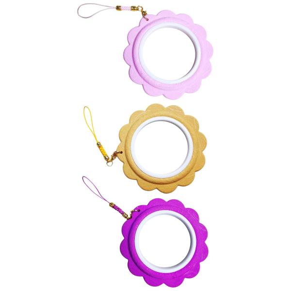 5個入り 小型刺繍枠 丈夫 アートクラフト 裁縫 便利な裁縫 キルティング ライトパープル