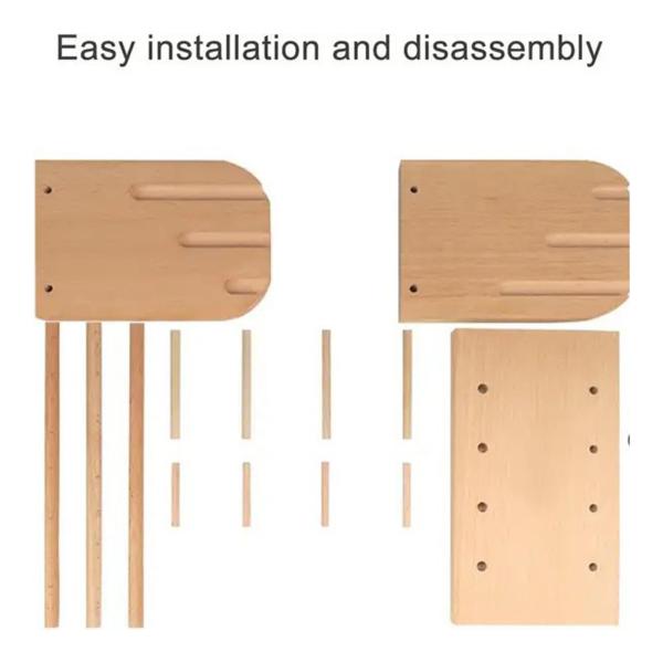 ウッデンスプールホルダースプールスレッドラック編みクロシェットサプライは、ジュエリー縫製刺繍用の縫製スレッドオーガナイザー