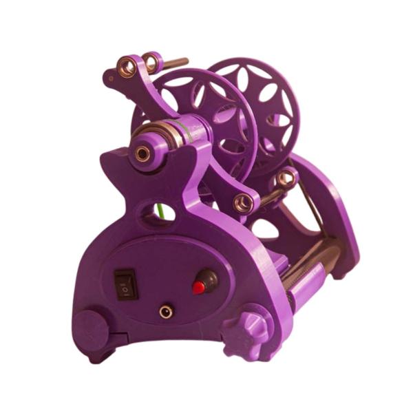 電動糸紡ぎ車編み糸ボールワインダー前進・後進切り替えプレミアムポータブル実用繊維撚糸機