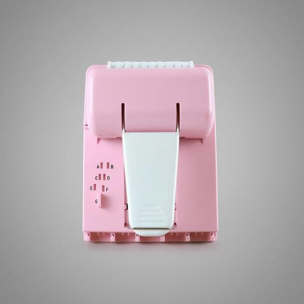 手動式穴あけ機 製本用パンチャー コンパクトバインダー 用紙穿孔ツール レバー駆動機構 位置合わせ目盛り付きカスタムノート制作文書管理業務に適用
