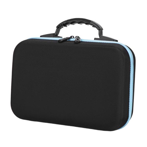 マニキュアオーガナイザーバッグトラベルエッセンシャルオイルマニキュアブルーのキャリングケース
