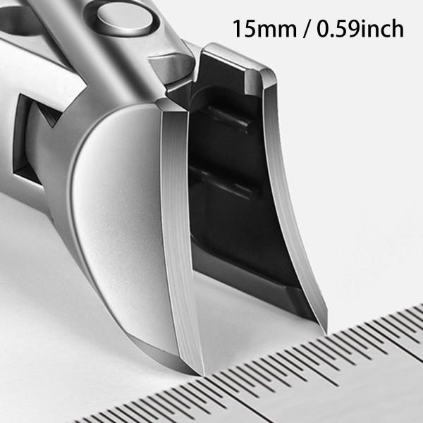 ネイルカッターネイルカッターシャープ幅開口曲ヘッドエルゴノミックトーネールカッタートーントンネイルカッター年上の男性のためのネイルカッター