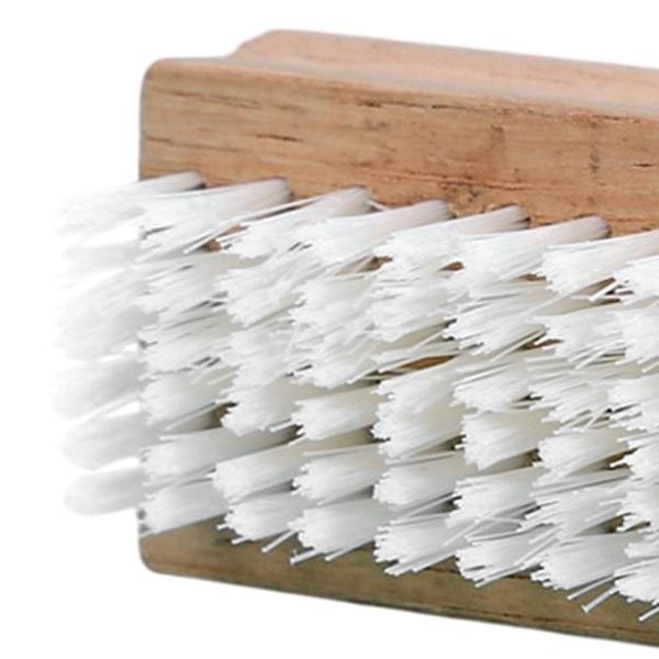 ネイルブラシ、トラベルヘビーデューティポータブルネイルクリーニングブラシ、硬いネイルスクラバーブラシ