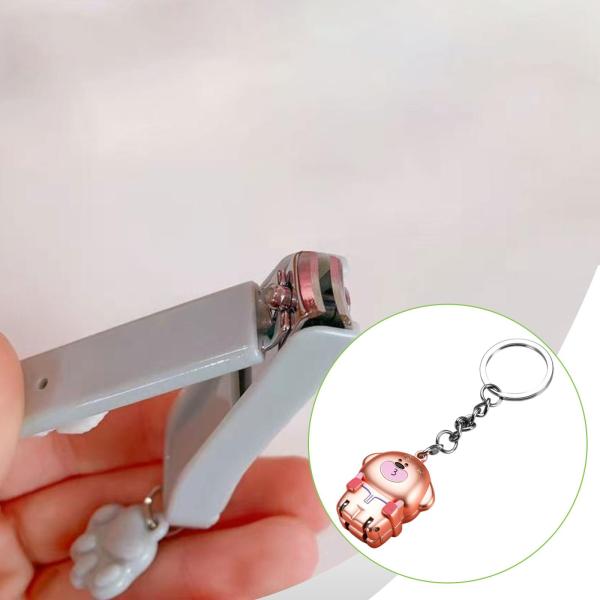 折りたたみ式爪切り かわいい 耐久性 使いやすい プロ仕様 ギフト ポータブル ピンク