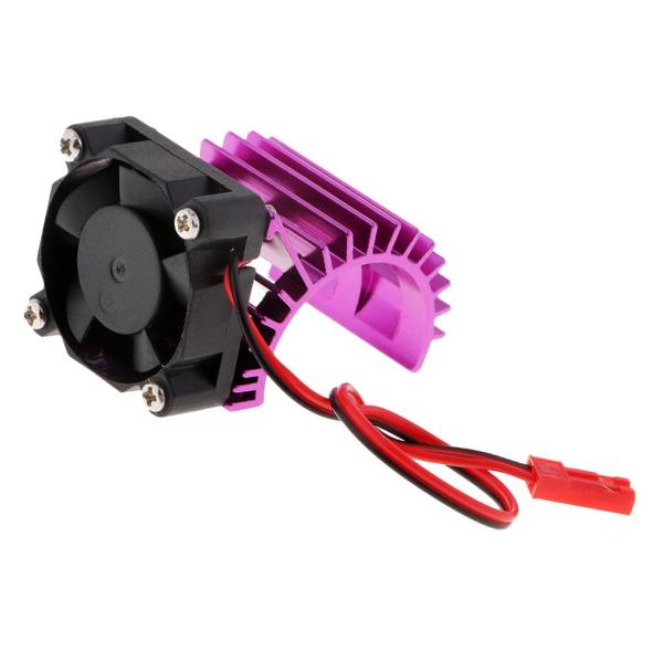 モーターヒートシンク 冷却ファン 5-7.4V 370/380モーターRCカーに適用