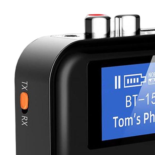 トランスミッター レシーバー オーディオ アダプター V5.2 3.5mm AUX 2RCA  ラップトップ用