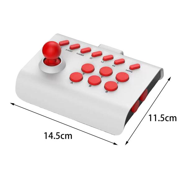 アーケードロッカーゲームジョイスティックサポートターボゲームアクセサリー13ボタンアーケードロッカーゲームパッドコントローラ電話ゲームコンソールコンピ
