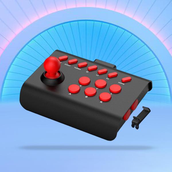 アーケードロッカーゲームジョイスティックサポートターボゲームアクセサリー13ボタンアーケードロッカーゲームパッドコントローラ電話ゲームコンソールコンピ