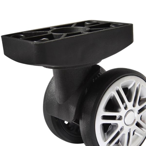4x 荷物ホイールミュート柔軟なユニバーサルスムーズトランクホイール修理部品