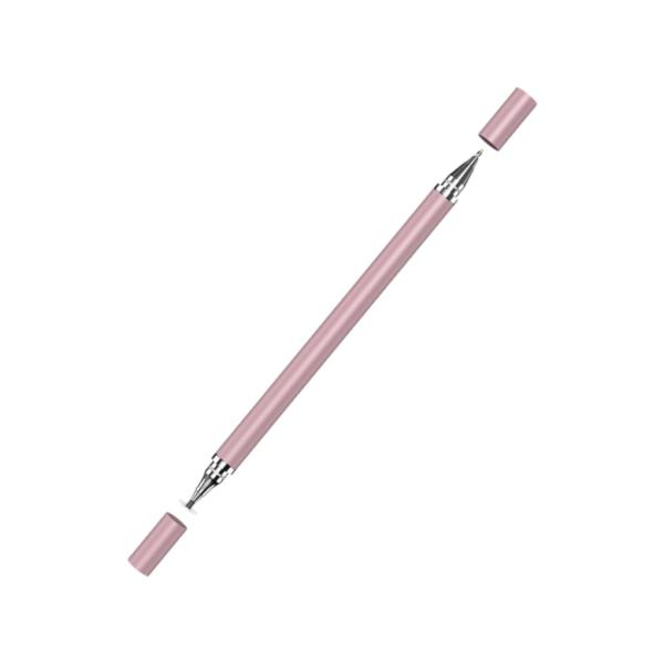 2 in 1 静電容量ペン ユニバーサルコンパクトアクセサリー ペイント用 電子機器 ノート ピンク