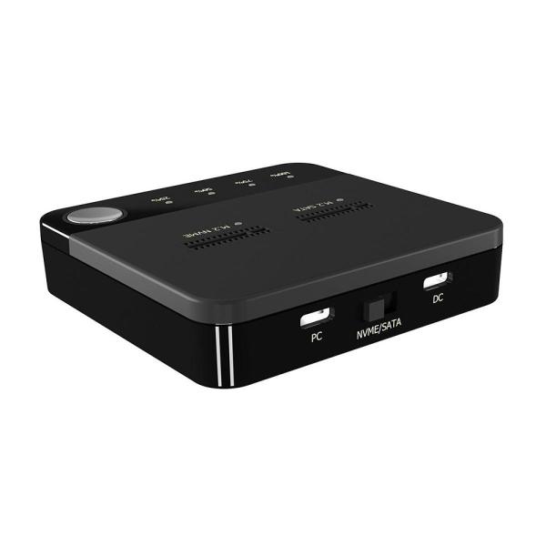 M.2 .2  デュプリケーター ストレージボックス付き ポータブル ハードドライブ デュプリケーター