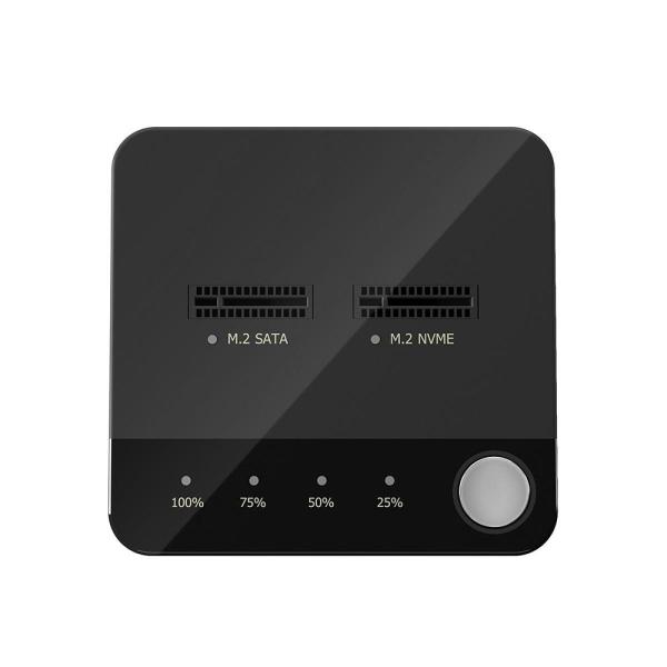 M.2 .2  デュプリケーター ストレージボックス付き ポータブル ハードドライブ デュプリケーター