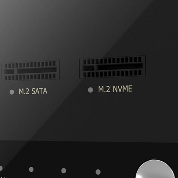 M.2 .2  デュプリケーター ストレージボックス付き ポータブル ハードドライブ デュプリケーター