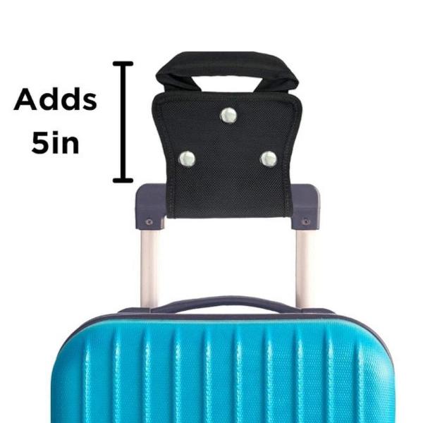 荷物ハンドルエクステンション快適なグリップ取り外し可能なポータブルスーツケースすべての旅行者のための簡単なインストール荷物ハンドルエクステンダー