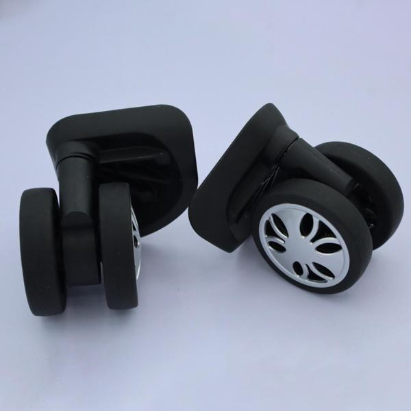 2 個入り 荷物用ホイール トロリー用ホイール 多用途 360度回転 フレキシブル機器修理ツール スムーズパーツ トロリーキャスター