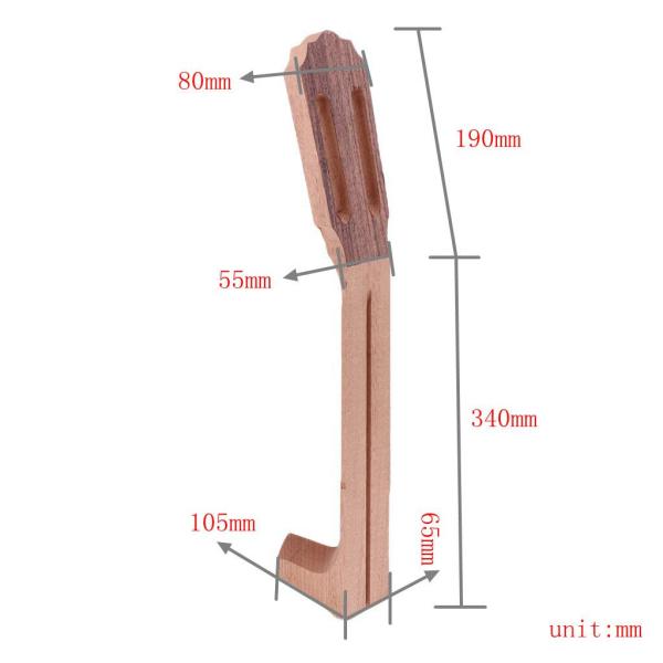 絶妙な職人技マホガニーギターネック弦楽器製作者DIY交換部品