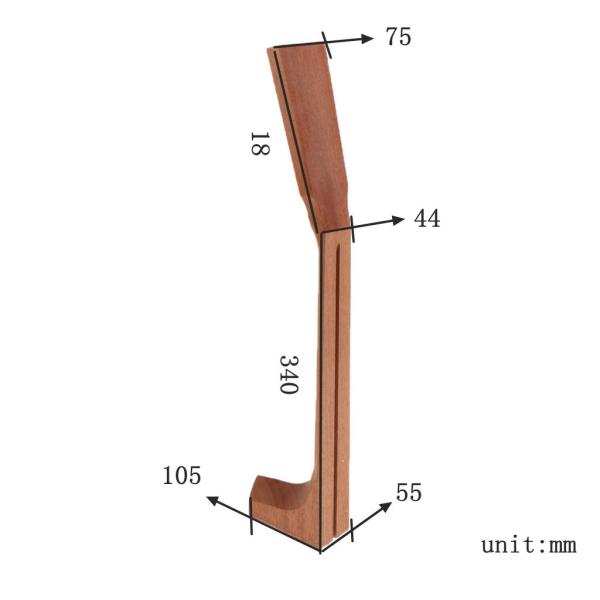 未完成 アコースティックギターネック マホガニー ネック