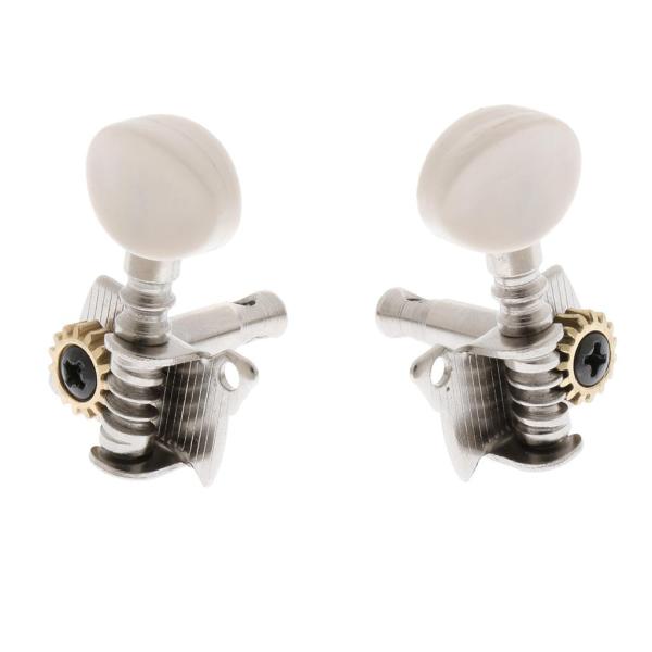 ウクレレ 4弦ギター用 マ ストリング チューニングペグ 2R2L ねじ付き 4個