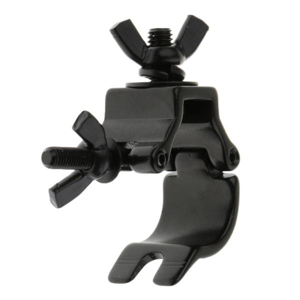 ブラック アルミトラスクランプ 頑丈なステージライトフッククランプ