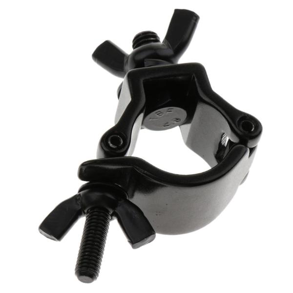 ブラック アルミトラスクランプ 頑丈なステージライトフッククランプ