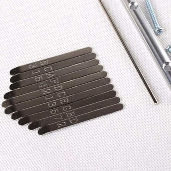 カリンバ親指ピアノDIYパーツハンド用バー付き10キーブリッジ