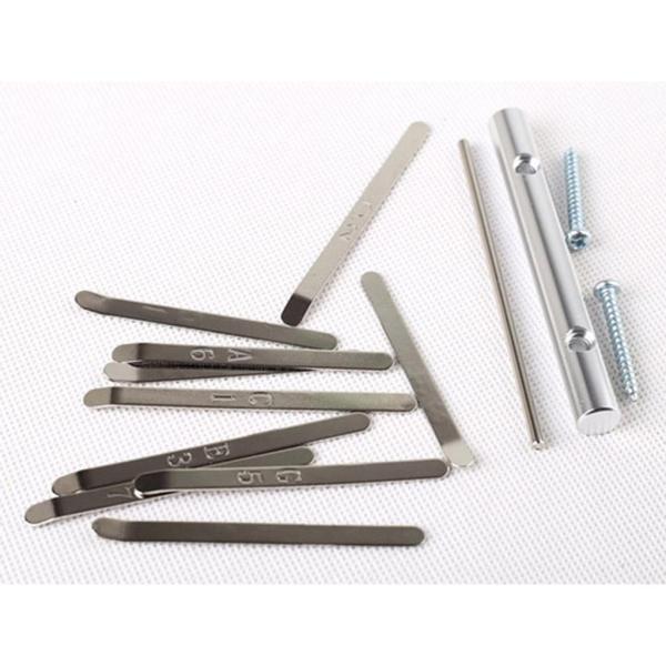 カリンバ親指ピアノDIYパーツハンド用バー付き10キーブリッジ